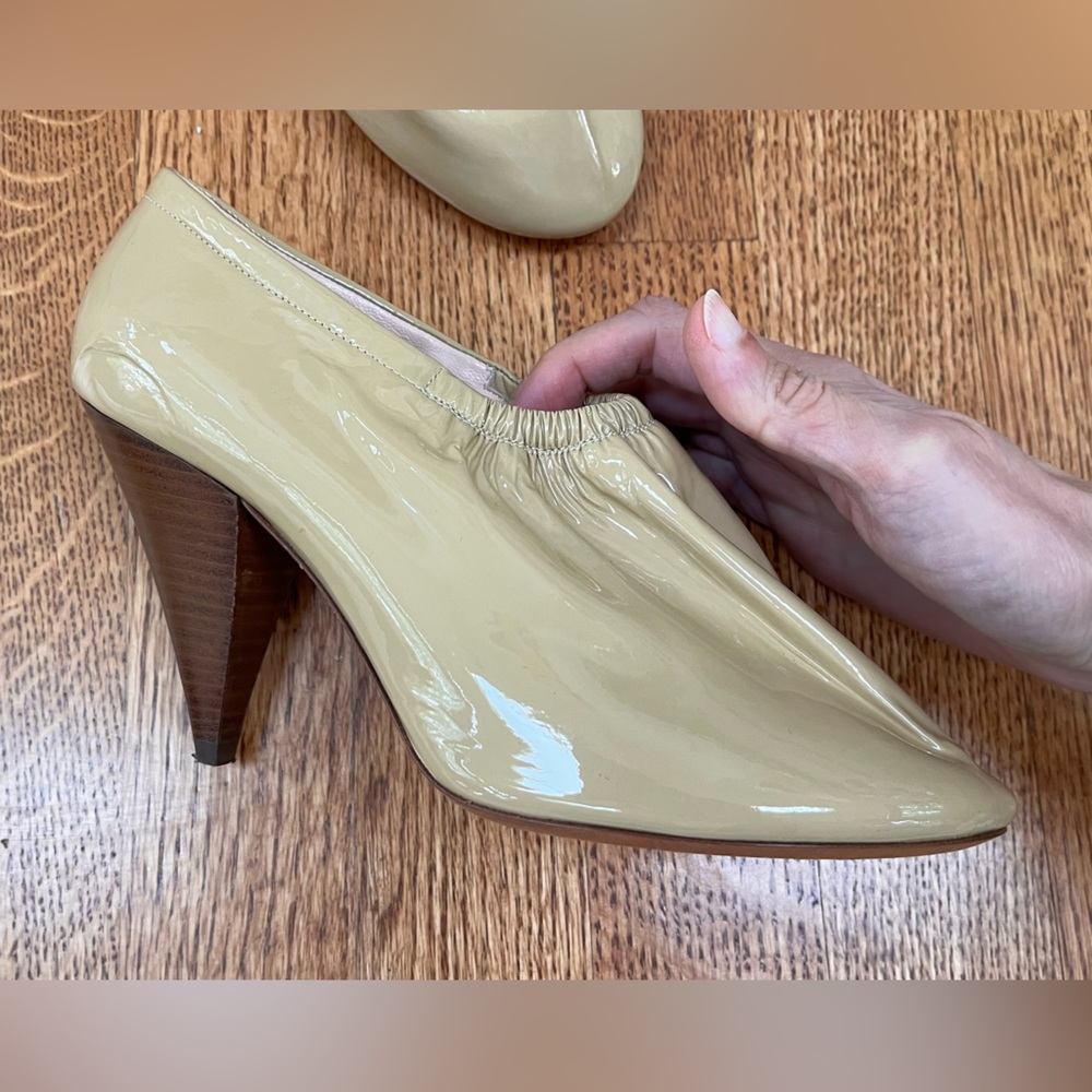 Céline by Phoebe Philo patent leather pumps, cone heels - Picture 6 of 11